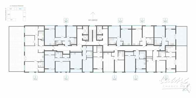 1-к квартира, 39.7 м², этаж 3/32 Екатеринбург - изображение 2