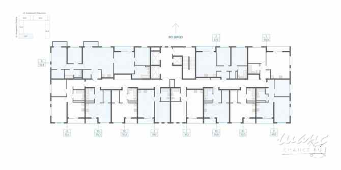 1-к квартира, 39.2 м², этаж 13/22 Екатеринбург - изображение 2