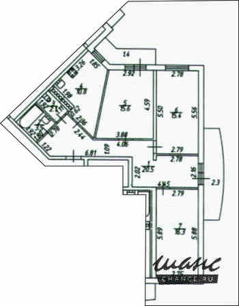 Продам 3-комнатную квартиру 84,2 м², этаж 19/25 Купчино Санкт-Петербург - изображение 1
