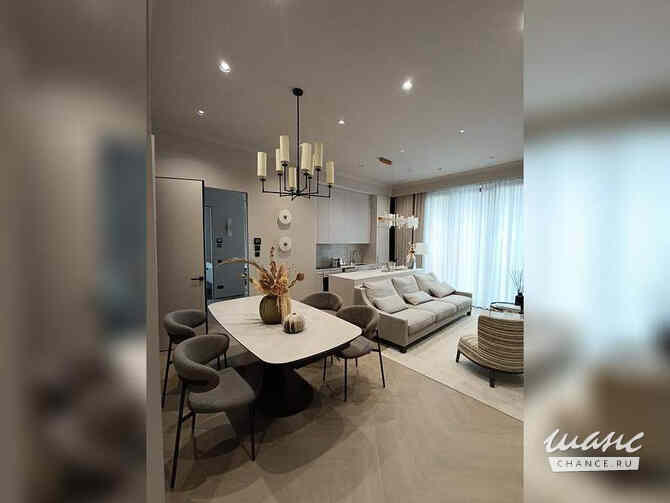 1-к квартира, 53.49 м², этаж 5/9 Москва - изображение 10