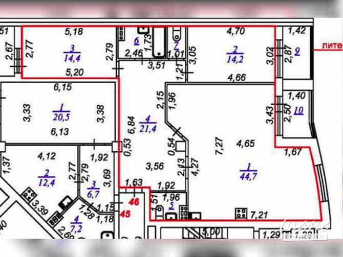 3-к квартира, 103.1 м², этаж 5/16 Екатеринбург - изображение 1