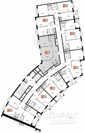 2-к квартира, 66.7 м², этаж 4/11 Москва - изображение 1