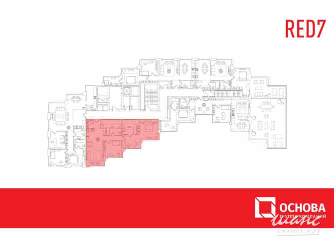 3-к квартира, 102.9 м², этаж 19/19 Москва - изображение 1