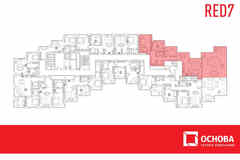 4-к квартира, 198.4 м², этаж 17/19