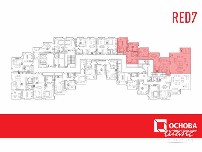4-к квартира, 198.4 м², этаж 17/19 Москва - изображение 1