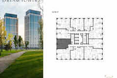 2-к квартира, 58.1 м², этаж 15/24