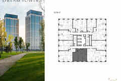 2-к квартира, 73.5 м², этаж 12/24