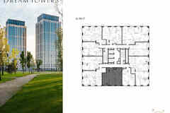 2-к квартира, 73.7 м², этаж 12/24