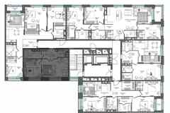 1-к квартира, 41.3 м², этаж 9/17