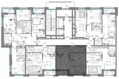 1-к квартира, 45.5 м², этаж 9/17