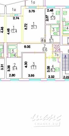 Продам 3-комнатную квартиру 61 м², этаж 7/9 Люблино Москва - изображение 2