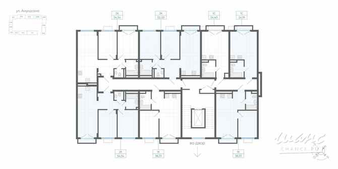 1-к квартира, 24.4 м², этаж 2/4 Екатеринбург - изображение 2