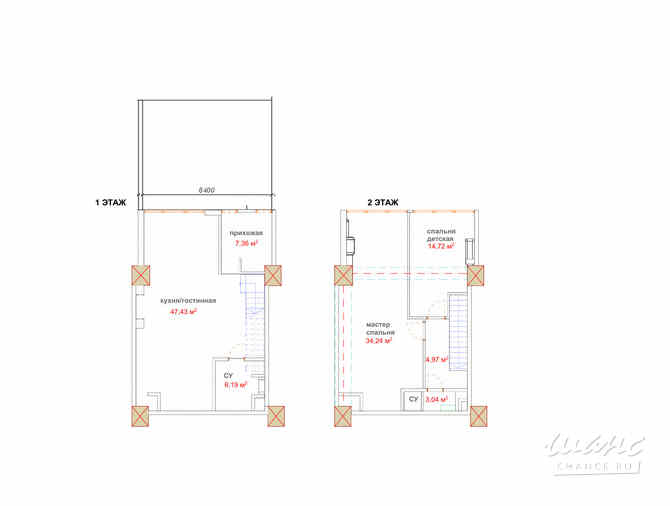 3-к квартира, 133.5 м², этаж 1/13 Крым - изображение 3