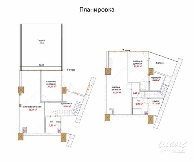 4-к квартира, 188 м², этаж 1/13 Крым - изображение 4
