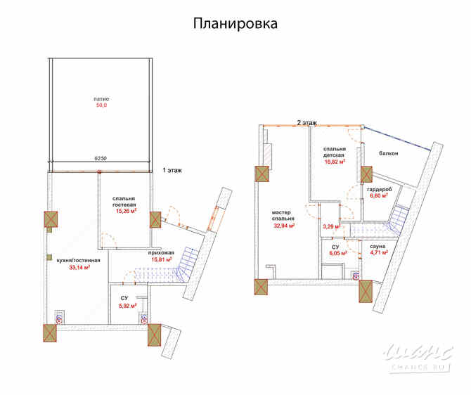 4-к квартира, 188 м², этаж 1/13 Крым - изображение 3