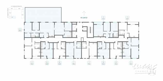 1-к квартира, 39.4 м², этаж 3/22 Екатеринбург - изображение 2