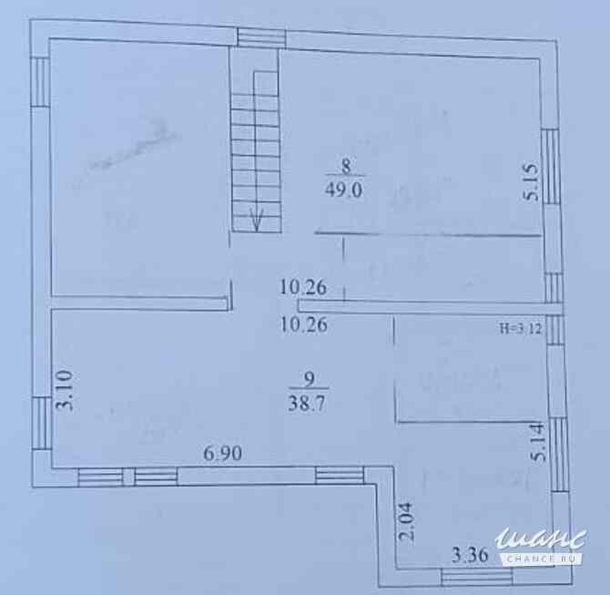 Коттедж 198.4 м², Русское поле улица, 29 Москва - изображение 3