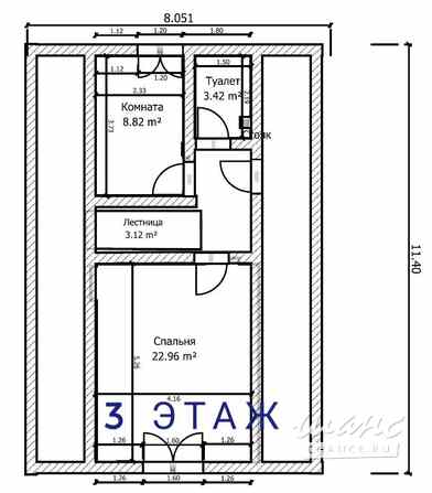 Коттедж 322 м², Луговая улица Москва - изображение 2