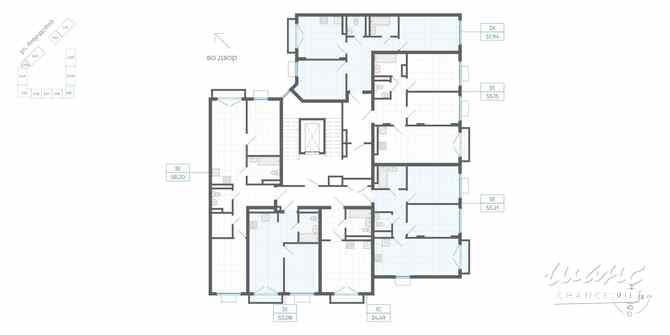 2-к квартира, 52.02 м², этаж 4/4 Екатеринбург - изображение 2