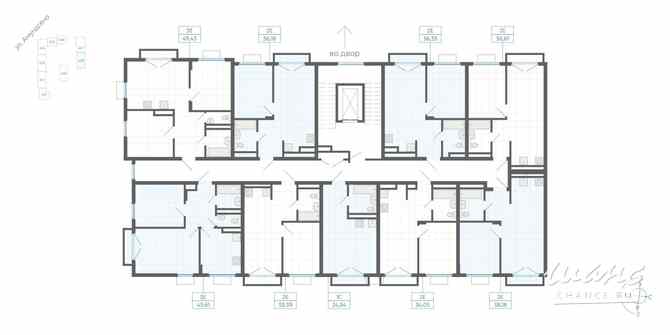 2-к квартира, 49.43 м², этаж 4/4 Екатеринбург - изображение 2