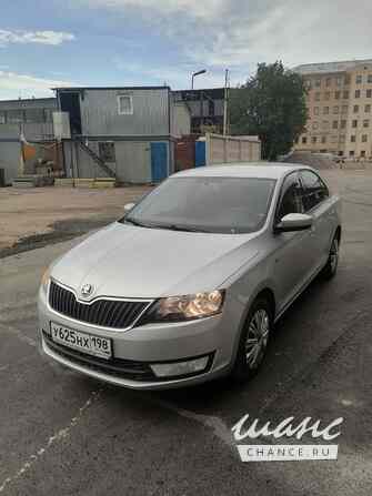 Skoda Rapid 2017 года роботизированная серебристый седан Санкт-Петербург - изображение 3
