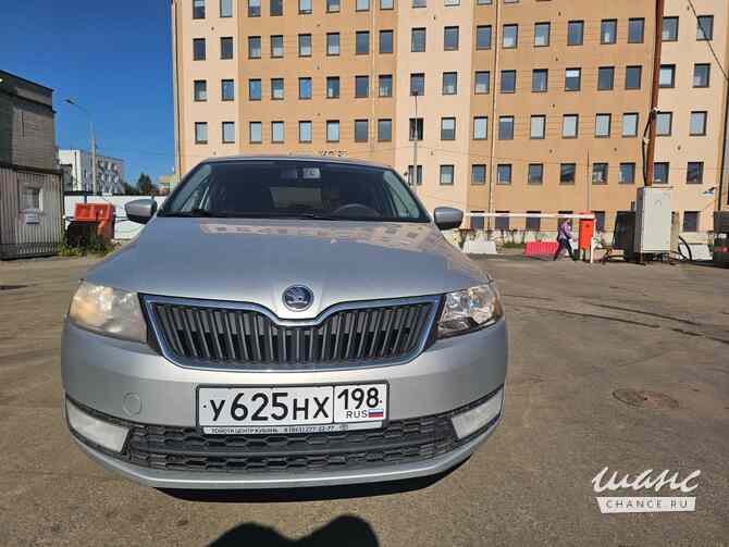 Skoda Rapid 2017 года роботизированная серебристый седан Санкт-Петербург - изображение 2