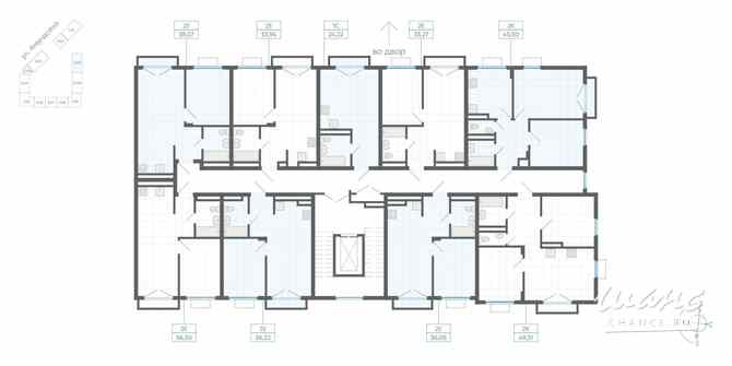 2-к квартира, 45.78 м², этаж 4/4 Екатеринбург - изображение 2