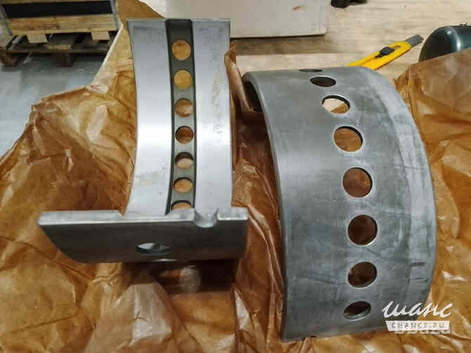 Вкладыш коренной верхний и нижний 2-5д49.2.2, 2-5д49.2.1 Брянск - изображение 1