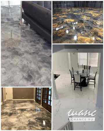 Полимерные, художественные, 3D полы Санкт-Петербург - изображение 1