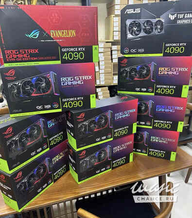 ASUS ROG Strix GeForce RTX 4090 OC 24 ГБ GDDR6X Видеокарта Магнитогорск - изображение 3