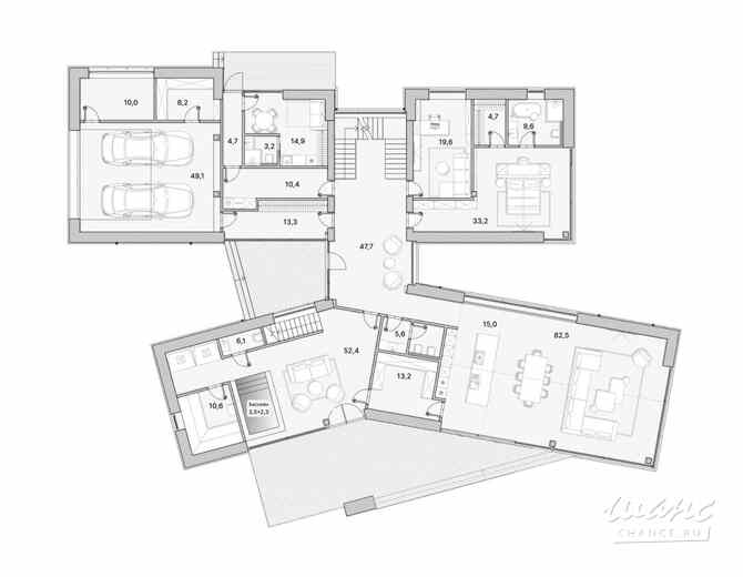Коттедж 730 м², Заречная улица, влд11 Химки - изображение 3