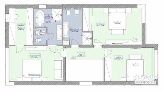 Коттедж 195.7 м², КП Новогорск Клаб территория, 280 Химки - изображение 4