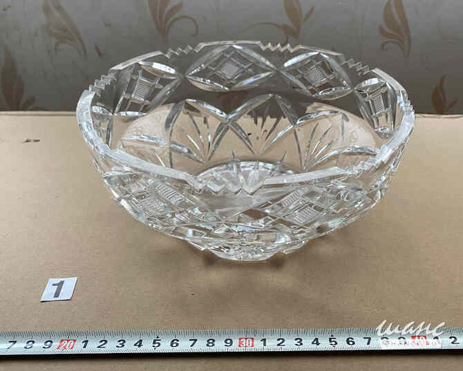 Хрустальная салатница Санкт-Петербург - изображение 1