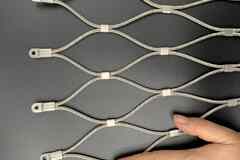 Сетка из нержавеющего троса