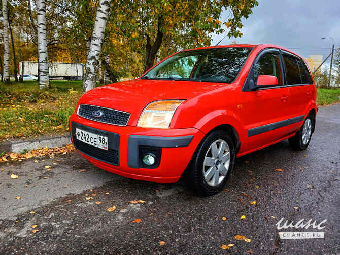 Ford Fusion 2008 года АКПП красный металлик хэтчбек Санкт-Петербург - изображение 1
