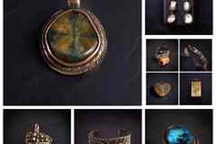 Украшения ручной работы из меди, латуни, натуральных камней