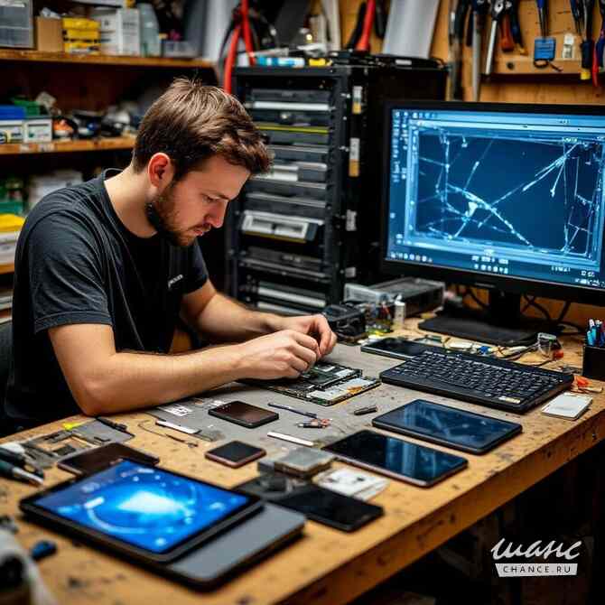 Ремонт телефонов, ноутбуков, планшетов, игровых приставок, телевизоров, компьютеров Воронеж - изображение 1