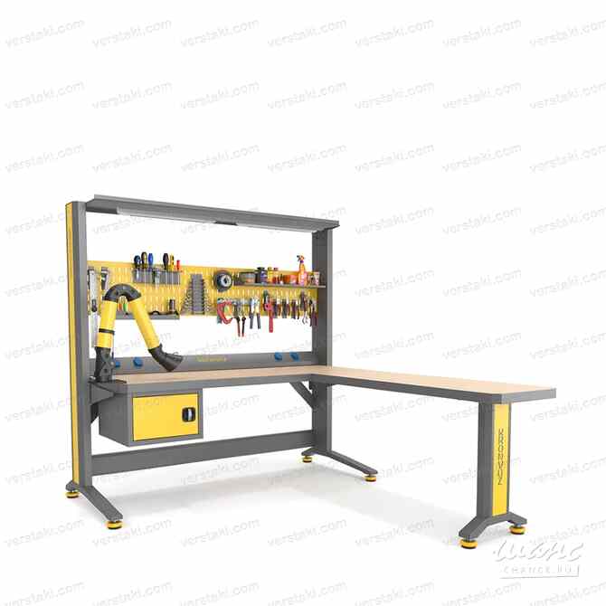 Рабочий стол радиомонтажника KronVuz Pro WP-1100T-SLV Москва - изображение 1