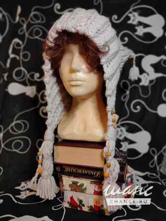 Шапочка-капор, ручная работа Самара - изображение 1