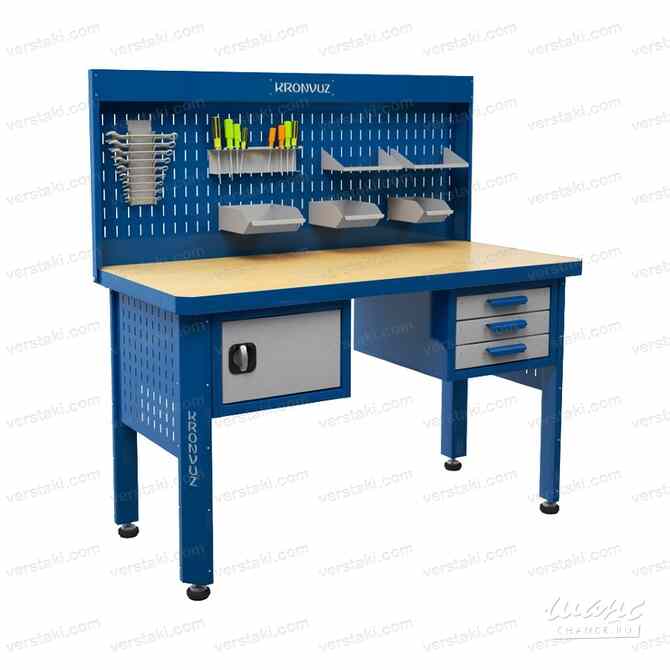 Стол слесарный KronVuz LT-103-S Москва - изображение 1