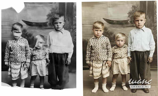 Реставрация фото Москва - изображение 3