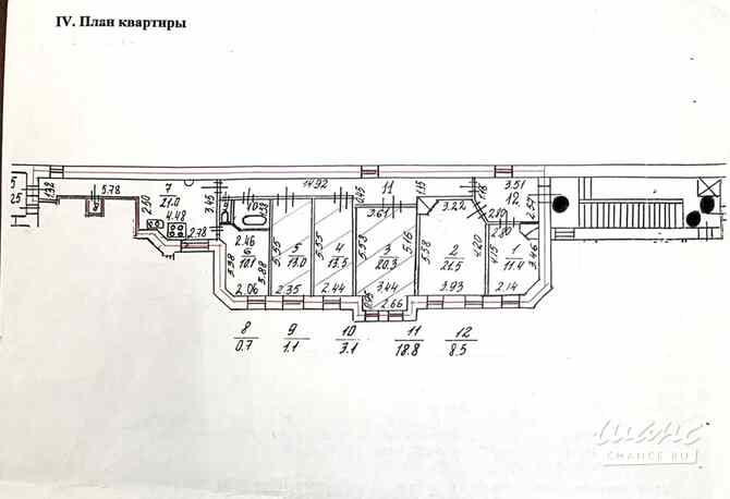 Продам 5-комнатную квартиру 143 м², этаж 4/6 Горьковская Санкт-Петербург - изображение 8