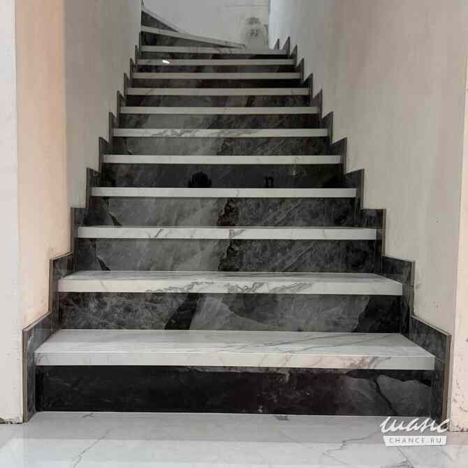 Изготовление и монтаж ступеней из керамогранита. Лестница под ключ. Краснодар - изображение 9