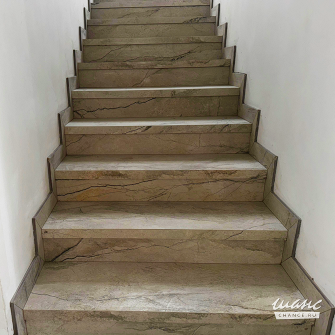 Изготовление и монтаж ступеней из керамогранита. Лестница под ключ. Краснодар - изображение 3