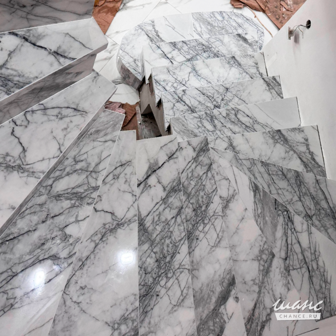 Изготовление и монтаж ступеней из керамогранита. Лестница под ключ. Краснодар - изображение 10