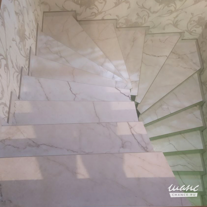 Изготовление и монтаж ступеней из керамогранита. Лестница под ключ. Краснодар - изображение 6