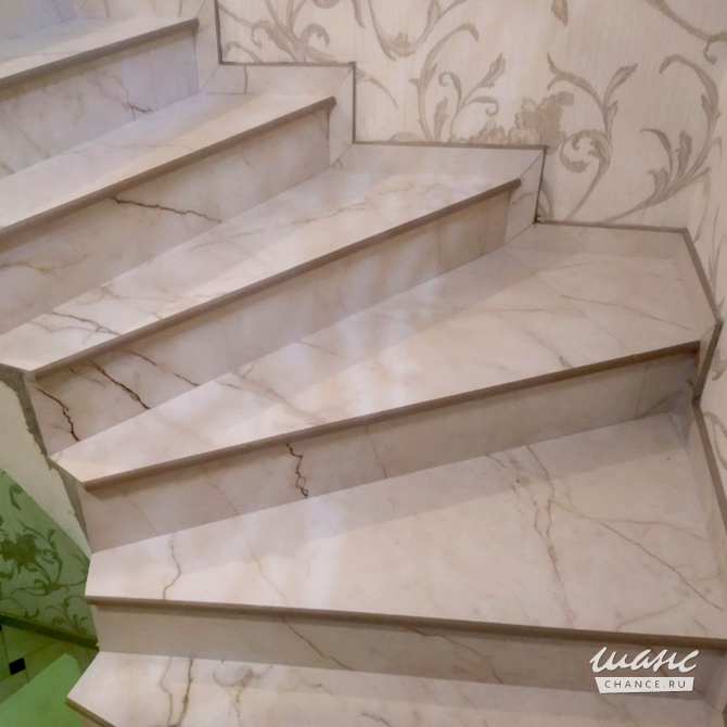 Изготовление и монтаж ступеней из керамогранита. Лестница под ключ. Краснодар - изображение 4