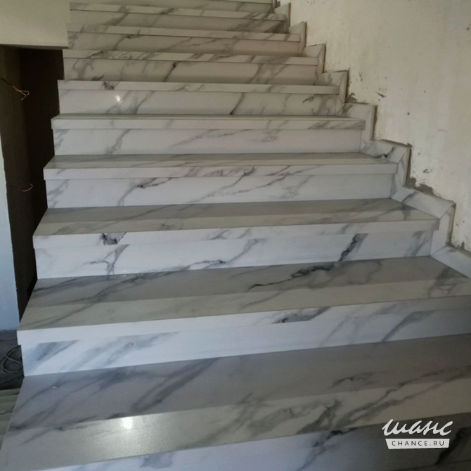 Изготовление и монтаж ступеней из керамогранита. Лестница под ключ. Краснодар - изображение 1