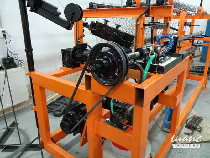 Автоматический станок сетки рабица Москва - изображение 5