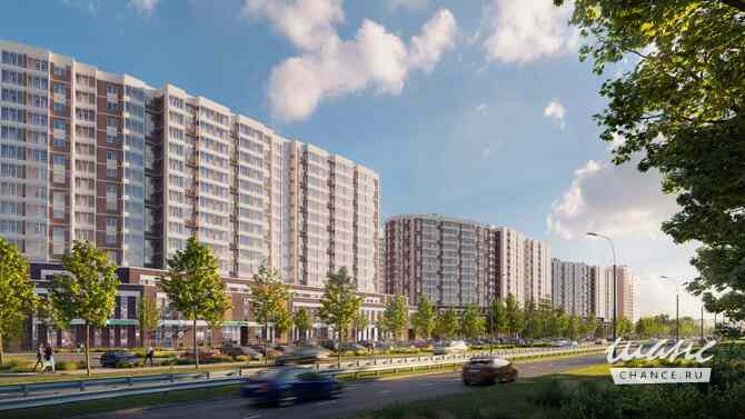 2-к квартира, 66.42 м², этаж 2/19 Краснодар - изображение 1